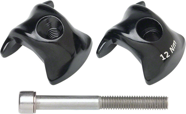 Ritchey WCS Carbon 1-Bolt Seatpost Clamp 8x8.5mm Rails, Black