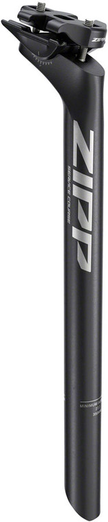Zipp Speed Weaponry Service Course Seatpost: 27.2mm Diameter, 350mm Length, Zero Offset, Bead Blast Black, B2