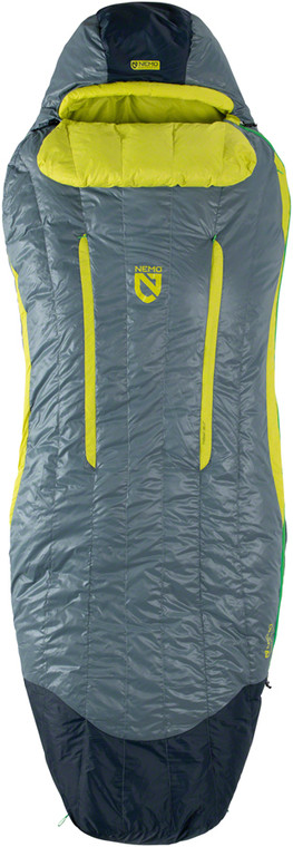 Nemo Equipment, Inc. Disco 30 Sleeping Bag - 650 Fill Power Down with Nikwax, Long, Spark/Fortress