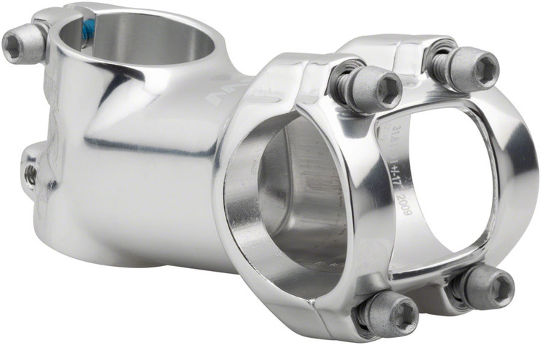 MSW 17 Stem - 70mm, 31.8 Clamp, +/-17, 1 1/8", Aluminum, Silver