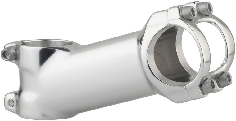MSW 17 Stem - 90mm, 31.8 Clamp, +/-17, 1 1/8", Aluminum, Silver