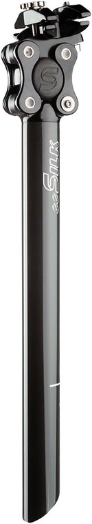 Cane Creek eeSilk Carbon Suspension Seatpost - 31.6 x 350mm, 20mm Travel, Black