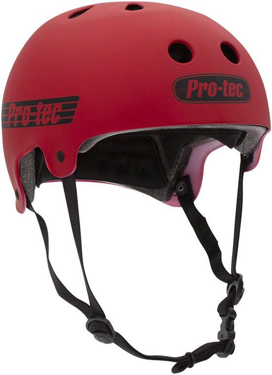 Pro-tec Old School Certified Helmet | Matte Red
