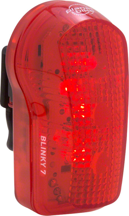 Planet Bike Blinky 7 LED Taillight: Red/Black