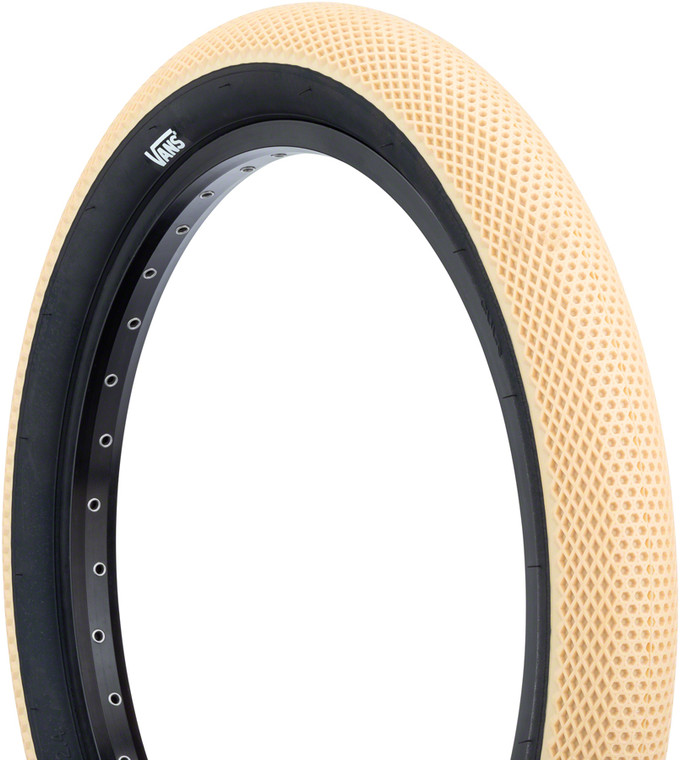 Cult X Vans Tire - 20 x 2.4, Clincher, Wire, Cream/Black