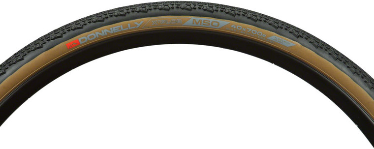 Donnelly Sports X'Plor MSO Tire - 700 x 40, Tubeless, Folding, Black/Tan