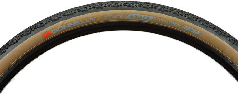 Donnelly Sports X'Plor MSO Tire - 650b x 50, Tubeless, Folding, Black/Tan