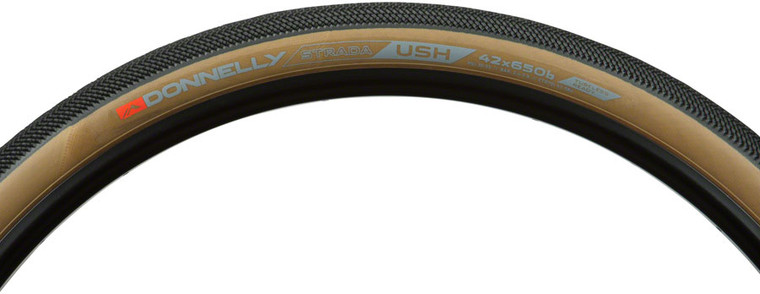 Donnelly Sports Strada USH Tire - 700 x 32, Tubeless, Folding, Black/Tan
