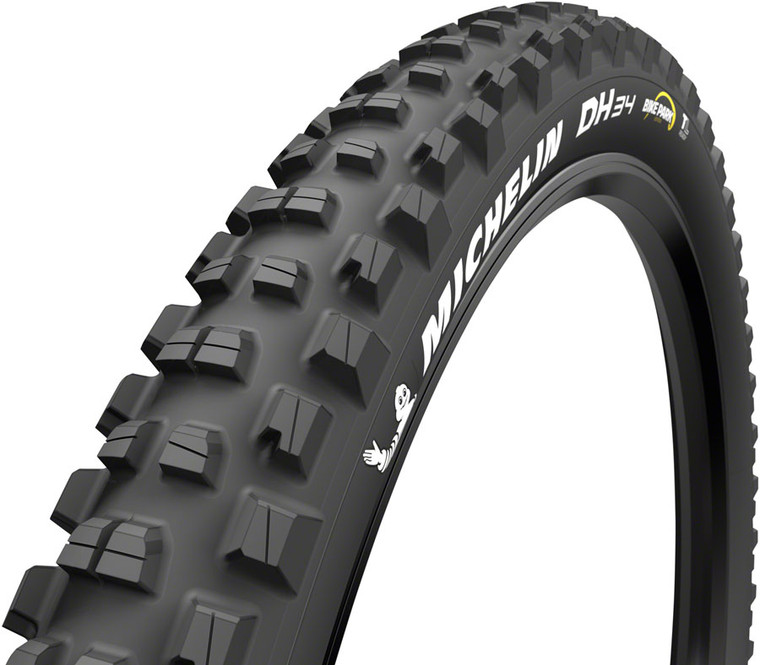 Michelin DH34 Bike Park Tire - 29 x 2.4, Tubeless, Wire, Black