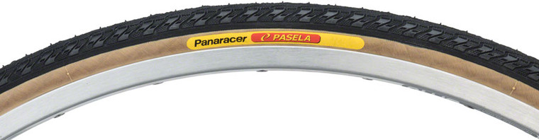Panaracer Pasela Tire - 27 x 1, Clincher, Wire, Black/Tan, 60tpi Panaracer Pasela Tire - 27 x 1, Clincher, Wire, Black/Tan, 60tpi