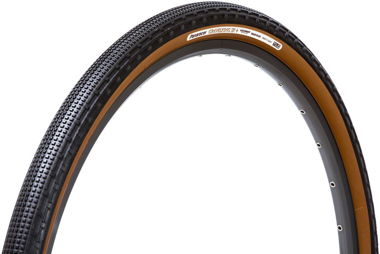 Panaracer GravelKing SK Plus Tire - 700 x 35, Tubeless, Folding, Black/Brown, ProTite Protection Panaracer GravelKing SK Plus Tire - 700 x 35, Tubeless, Folding, Black/Brown, ProTite Protection