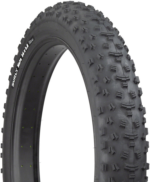 Surly Nate Tire - 26 x 3.8, Tubeless, Folding, Black, 60tpi