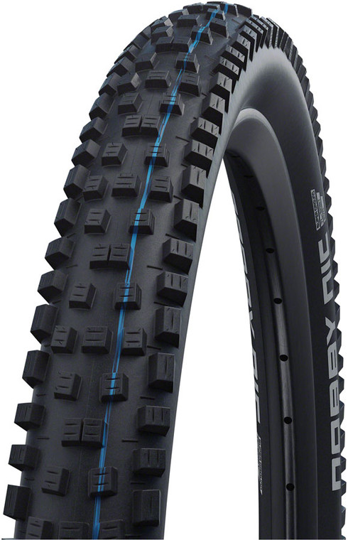 Schwalbe Nobby Nic Tire - 27.5 x 2.6", Tubeless, Folding, Black, Evolution Line, Addix SpeedGrip, Super Trail Schwalbe Nobby Nic Tire - 27.5 x 2.6", Tubeless, Folding, Black, Evolution Line, Addix SpeedGrip, Super Trail