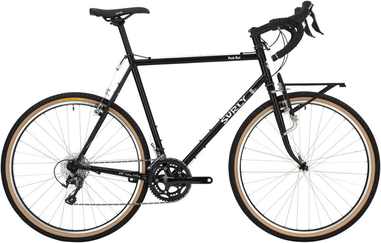 Surly Pack Rat Bike - 650b, Steel, Hi-Viz Black, 58cm