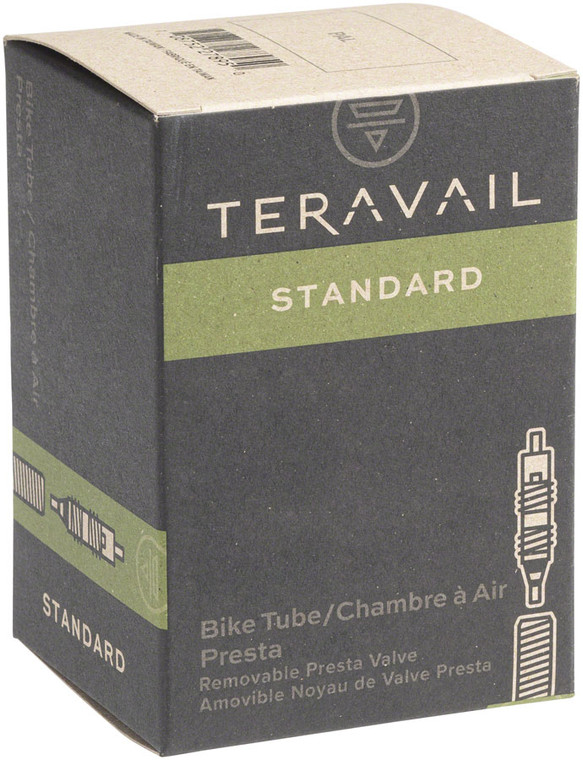 Q-Tubes / Teravail 20" x 2.36-2.8" Tube: Low Lead 48mm Presta Valve