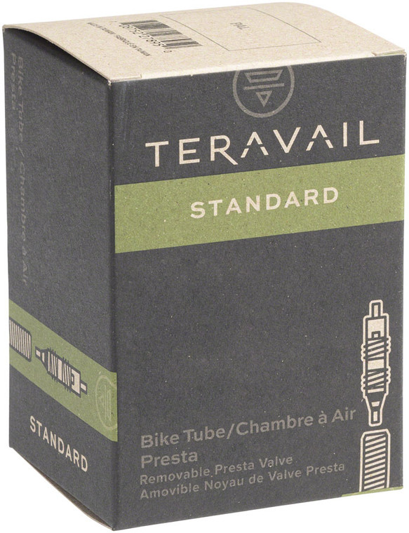 Q-Tubes / Teravail 20" x 1.75-2.125" 32mm Presta Valve Tube 132g