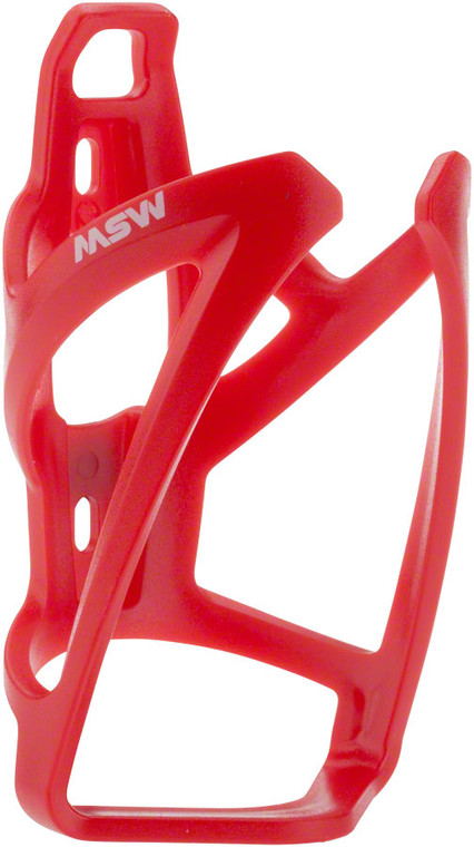 MSW PC-110 Composite Bottle Cage, Red