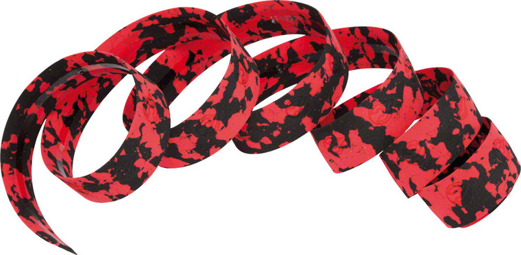 Cinelli Macro Splash Ribbon Handlebar Tape - Black/Red