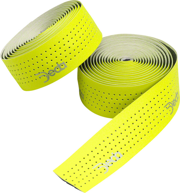 Deda Elementi Fluo Ribbon Handlebar Tape - Fluo Yellow