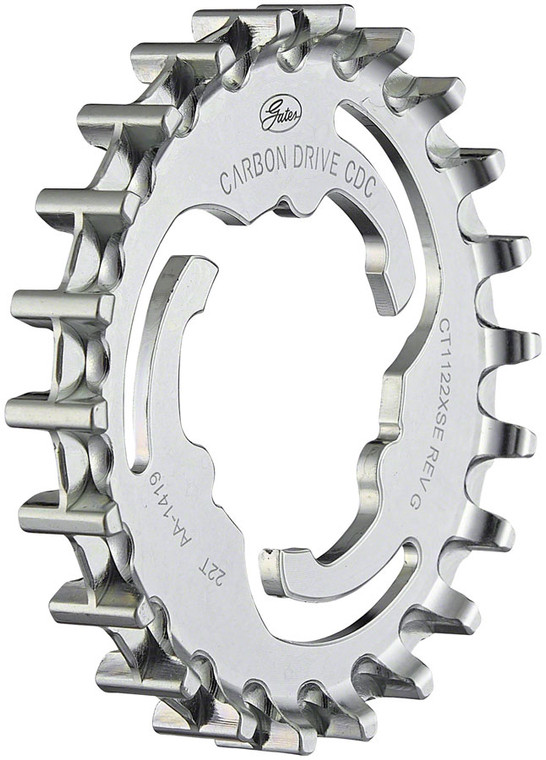 Gates Carbon Drive CDC Rear Sprocket for 3-Lobe SureFit™ - 22t, Silver