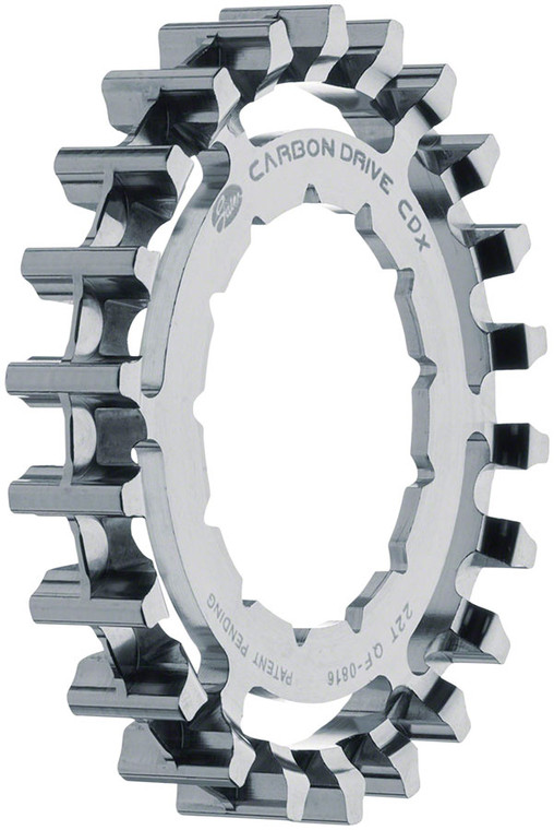 Gates Carbon Drive CDX:EXP Rear Sprocket for Rohloff Splined - 22t, Silver