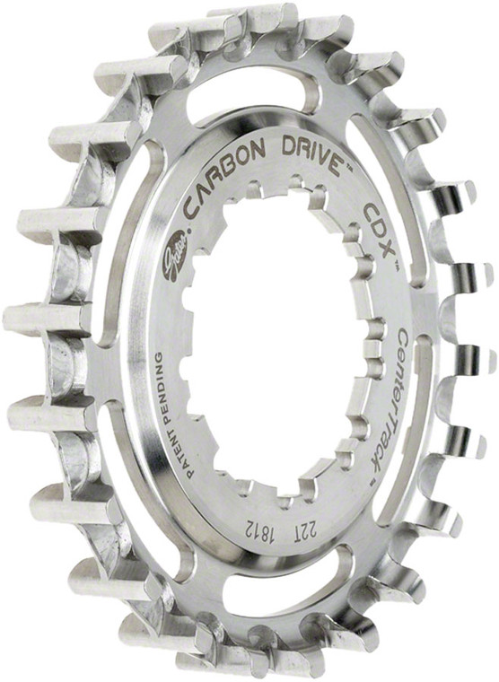 Gates Carbon Drive CDX CenterTrack Rear Sprocket: 22 tooth, compatible with 9-spline Shimano Freehub