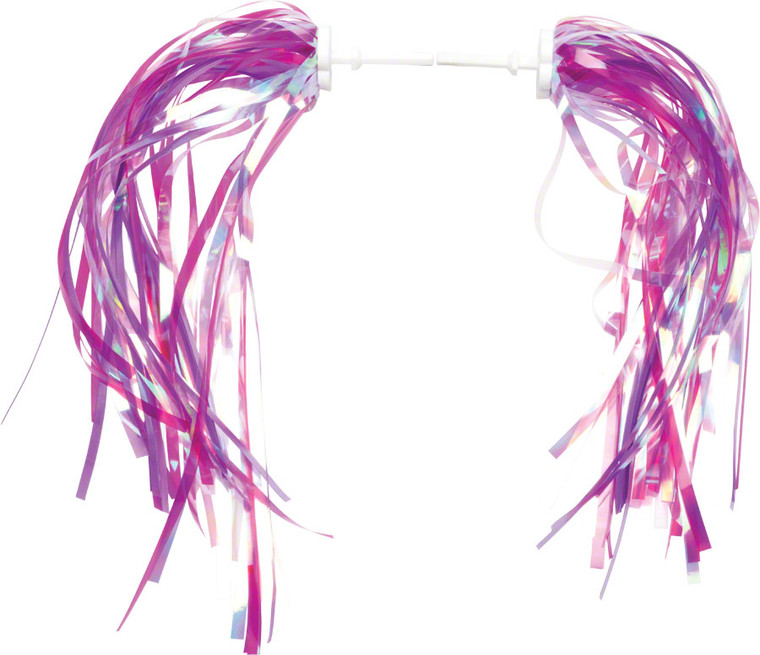 Dimension Kid's Bike Streamers: Magenta/Pink Pair