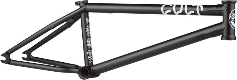 Cult Shorty BMX Frame - 21", Ricany Black