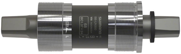 Shimano BB-UN300 Bottom Bracket - English, 73x122.5mm Spindle, Square Taper JIS