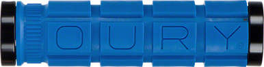 Oury Lock-On Bonus Pack Grips - Blue, Lock-On