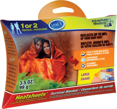 Adventure Medical Kits SOL Heatsheets Emergency Blanket, 1 Person