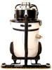 Crusader 30 Gallon Pump-Out Slurry Vacuum With Steel Cart with Optional Front Squeegee