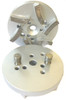 6 Segment disc Multimount tool with removable threaded pins