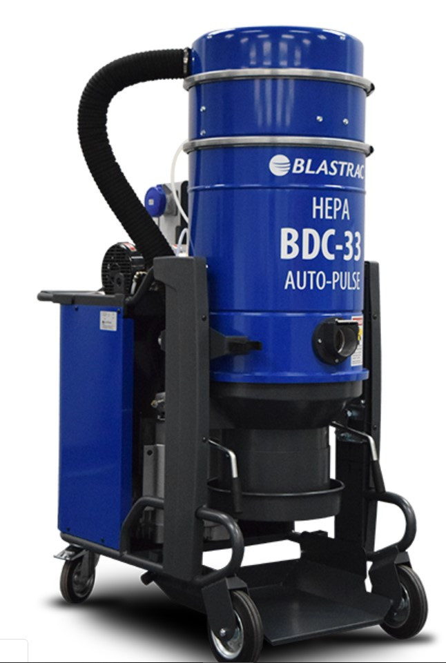 Blastrac BDC66 Dust Collector Dual Voltage, 3 Phase