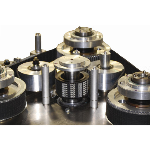 Inside of CPS G-320D Planetary Grinder