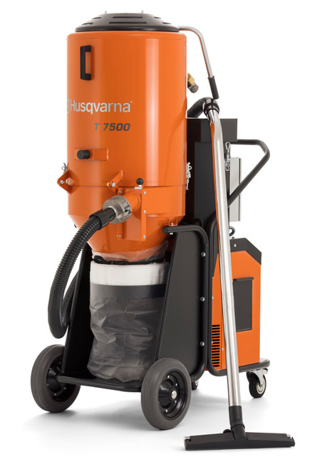 Husqvarna T7500 Three-Phase 230V HEPA Dust Extractor 