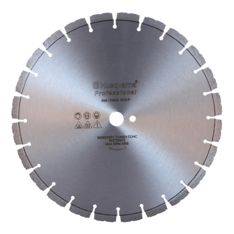 Husqvarna® F600C CURED CONCRETE BLADES, 30-72 HP.