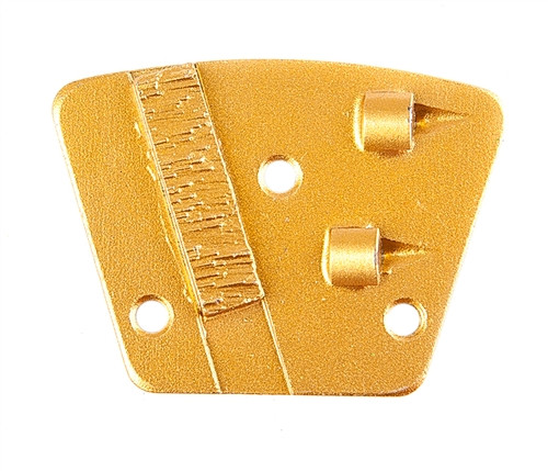 Double PCD Coating Removal Cutters with Rectangular Support