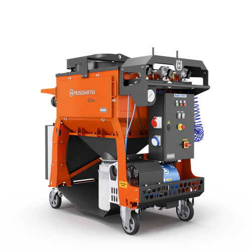 Husqvarna Blastrac 2-20DT 20" Shot Blaster with DC-975 Dust Collector, W/6" x 50' Hose