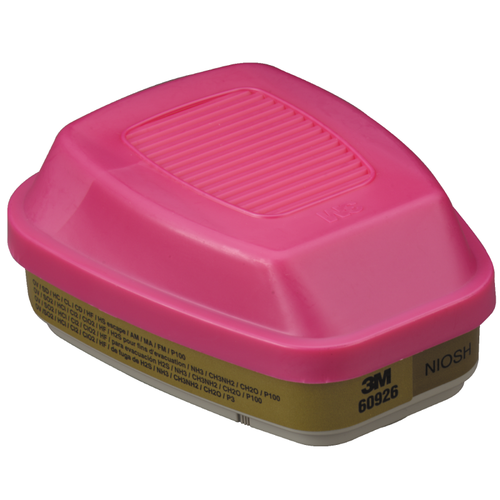 3M Multi-Gas Cartridge, P100 - 2 pack