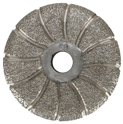 Vacuum Brazed Pads with Channels