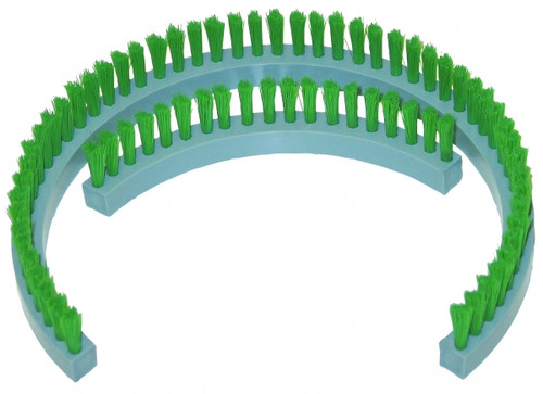 Dust sweep comes off to get close for edge work