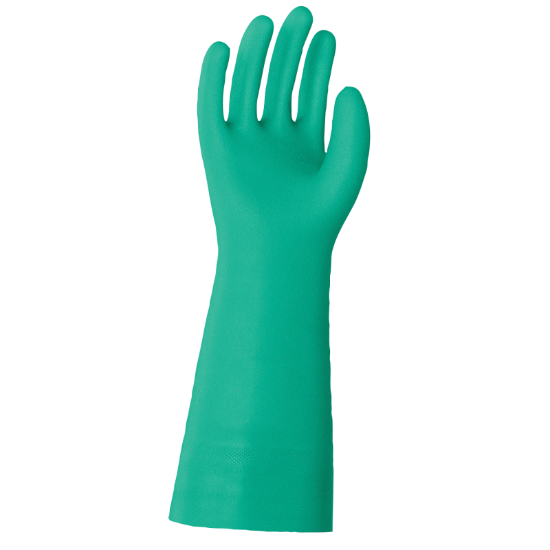 Liberty Glove & Safety, Unlined Nitrile Gloves With Raised Diamond Grip Polished Concrete