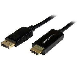 3.3FT/1M PASSIVE DISPLAYPORT TO HDMI CABLE CONVERTER - 4K 30HZ/1080P/7.1 AUDIO/H X935-4172284