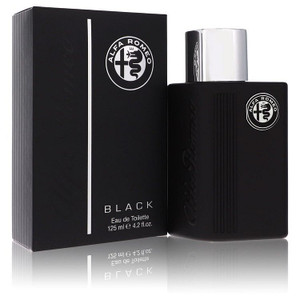 Alfa Romeo Black by Alfa Romeo Eau De Toilette Spray 4.2 oz (Men) V728-559281