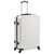  Hardcase Trolley Set 3 pcs Bright Silver ABS A949-91887