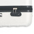  Hardcase Trolley Set 3 pcs Bright Silver ABS A949-91887