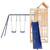  Outdoor Playset Natural Wood Solid Pine Wood Large A949-3156889