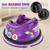 12V Electric Ride On Car with Remote Control and Flashing LED Lights-Purple - Color: Purple D681-TQ10170US-ZS