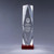 Prizma Optic Crystal Award - With Colored Base